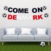 Come On Denmark Recyclable Custom Card Party Bunting