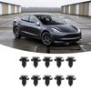 Push Type Retainers Clip, Push Rivets Car Clips High Temperature Resistant 10PCS for Tesla Model 3 Y