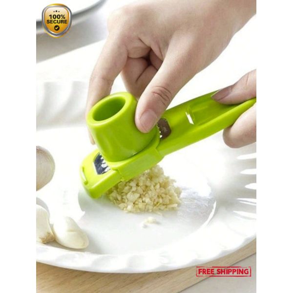 1pc Garlic Press Crusher Masher for Kitchen - Easy Use & Durable Design - NEW