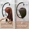 Dreamlover Hanging Wig Stand, Wig Head for Wigs, 4 Sets