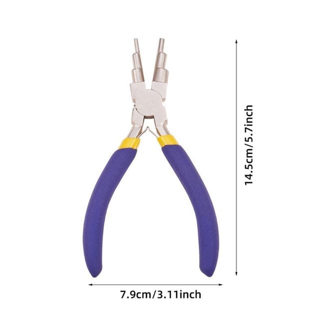 6 in 1 Bail Making Pliers Carbon Steel Wire Looping Pliers for