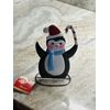 CHRISTMAS HOUSE  6.5” METAL PENGUIN STAND