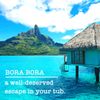 Hallu Bora Bora Geode Bath Bomb, Pack of 6