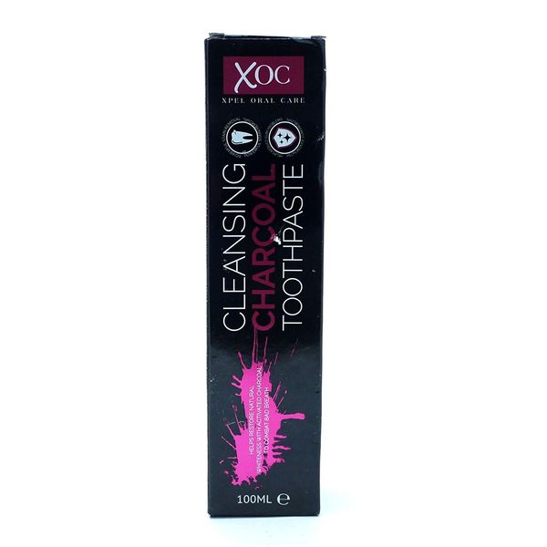 XOC Charcoal Cleaning Toothpaste, 100 ml