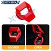 Gloss Red Engine Start Stop Push Button Switch Decor Cover Trim Car Accessories