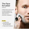 Tooletries – Silicone Face Scrubber - Gentle Exfoliator Pad & Massager - Removes Dead & Dry Skin – Invigorating Addition to Grooming Routine - Soft-Touch Shower & Bathroom Accessory - Charcoal