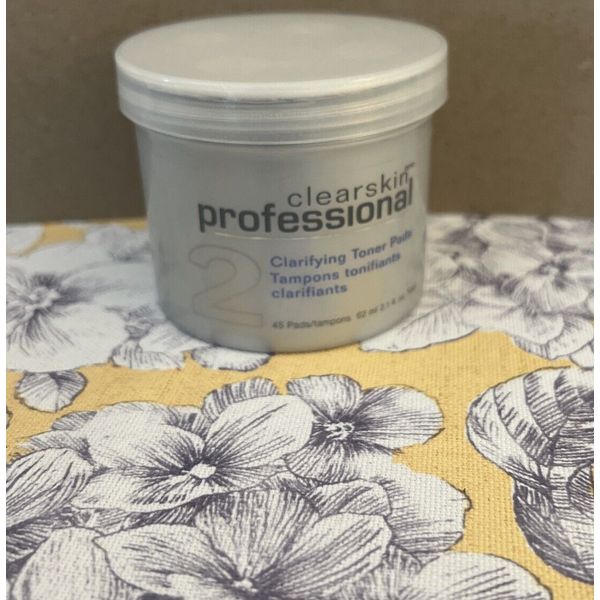 AVON CLEARSKIN PROFESSIONAL "CLARIFYING TONER PADS" 45 PADS NEW SEALED!!!