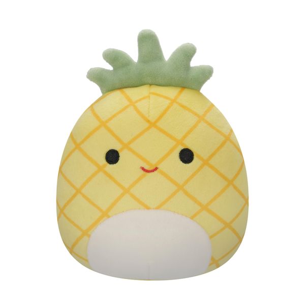 Squishmallows Original 5-Inch Maui Yellow Pineapple with White Belly - Official Jazwares Plush