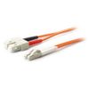 AddOncomputer.com AddOn Add-SC-LC-3M6MMF 3M OM1 Orange Duplex Patch Cable