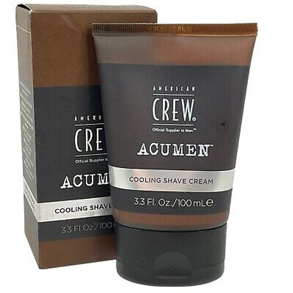 American Crew Acumen Mens Cooling Shave Cream Cools & Conditions w Vitamins