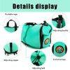 AWOOF Grooming Bag - Adjustable Bathing Bag, Anti Scratch Bite Polyester Soft Durable Mesh Shower Bag for Small Medium Large Cats
