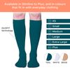 FITLEGS AES Grip, Below Knee - Small - Teal
