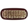 Kent ART 8 Stained Wood Nail Brush, Red