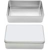 Personalised Crazy Duchshund Lady Themed Rectangular Shaped Portable Metal Tin Storage Box.