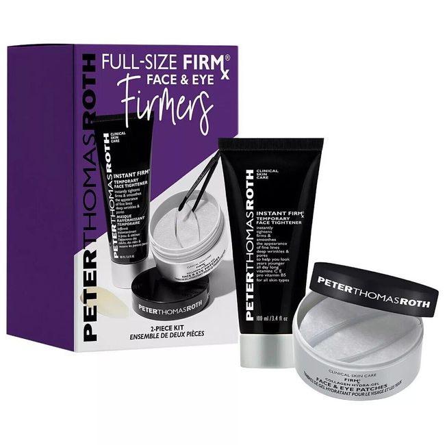 Peter Thomas Roth Full-Size FirmX Face and Eye Firmers 2-piece Kit New in Box