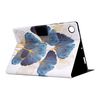 LSPCASA Lenovo M10 Plus 3rd Gen Tablet Case - Stand Folio Cover With Auto Wake/Sleep Function for 10.6 Inch Device - Protective Shell Leaf Pattern