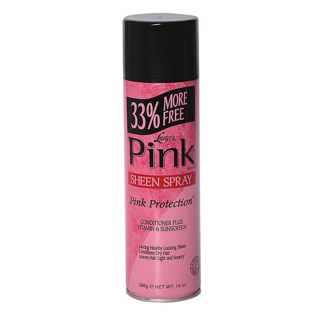 Luster Pink Oil Sheen Shine Spray