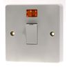 Crabtree 4015/3 Isolator Switch 20a Double Pole with Neon Indictor