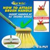 STAR BRITE Big Boat Brush/Bi-level, Soft (Yellow) (040014)