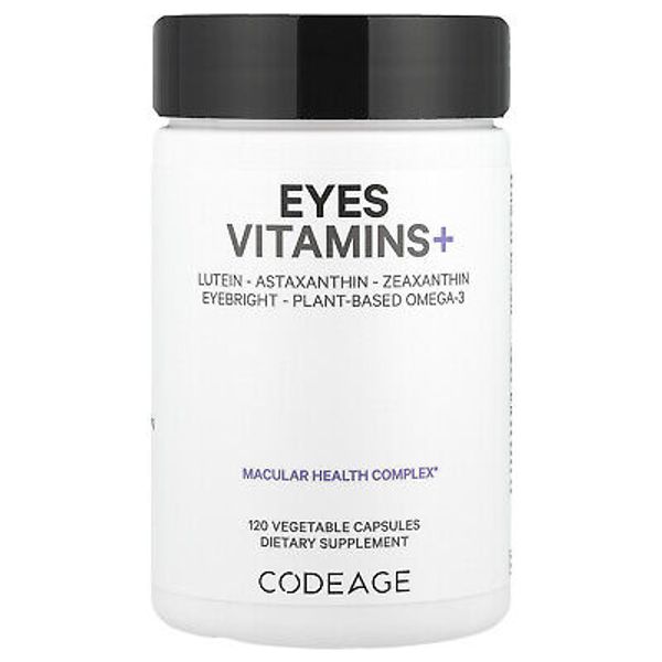 Eyes Vitamins+, 120 Vegetable Capsules