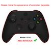 eXtremeRate Full Case & Buttons for Xbox Series X&S Controller, DIY Replacement Case Faceplate/Back Shell/Buttons/Thumbsticks Accessory Set for Xbox Core Controller Model 1914-Black