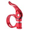 Quick Release Bicycle Seatpost Clamp,31.8mm Red