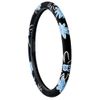 Auto Expressions "Blue Floral" Smooth-Grip Steering Wheel Cover