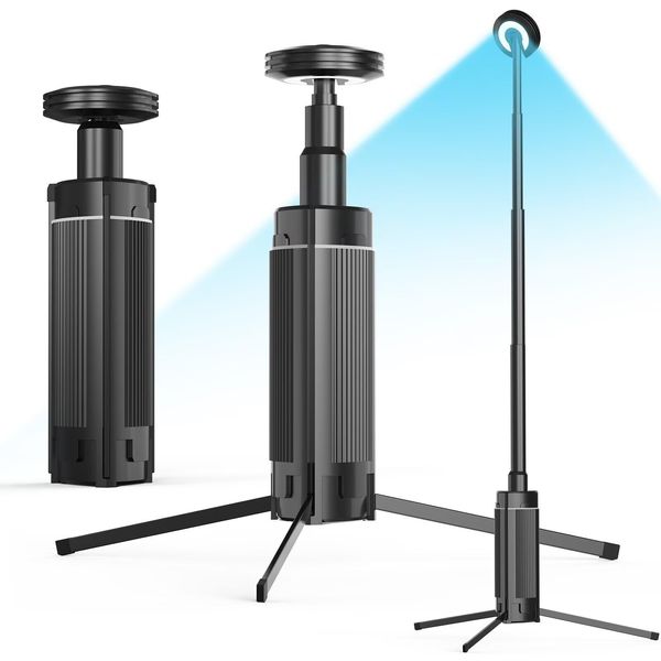 BIAT Telescopic Camping Light 1PCS, Camping Lantern Rechargeable, Led Work Li...