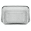 Space Home - Stainless Steel Fine Mesh Strainer - Kitchen Colander Strainer - Rectangular Sieve with Fine Mesh