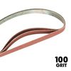 Evolution Power Tools FILESANDP100 File Sander Belts, 100 Grit, Pack of 3