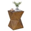 Clear Texture Concrete Accent Table Patio Garden Stool Modular Desigh Side Table