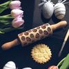 gw880 Wooden Rolling Pin / Easter Eggs / Mini Rolling Pin / Decora-Shop / Candy Tools Specialty Store