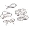 Function/Tin Chopstick Rest by "Knot" Paulownia Box 3-Pack, Set of 5