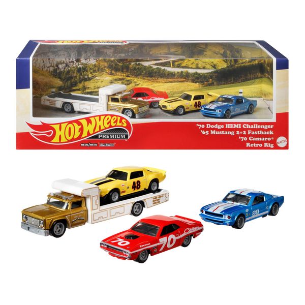 Hot Wheels Premium Collector Set Pony Wars 986E-GMH39
