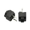 10PPcs Mouse Square Micro Switch Button Micro Switch Black Spots for Mouse Black Button