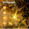 Snowflake Light String Lights For decoration - 33feet long