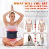 Red Light Therapy Infrared Light Therapy Pad Wearable Wrap Heating Pad for Body 