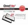 GoodVac H13 True HEPA Replacement Filter Kit Compatible with Inofia 1608 PM1608