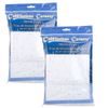 Cobblestone Corners Glittered Drape, 32"x40" (Set of 2)