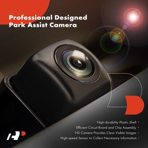 A-Premium Park Assist Camera Rear View Backup Reverse Camera Compatible with Select Nissan Models - 2009-2014 Cube - Replace# 284421FE0A
