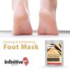 2 Pairs Foot Peeling Foot Mask - Exfoliating Socks and Moisturising Set for Peeling Off Calluses & Dead Skin