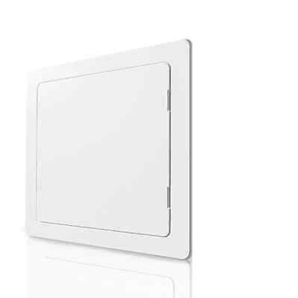 8x8 Inch Access Panel for Drywall, White Plastic Wall Hole Cover, Access Door