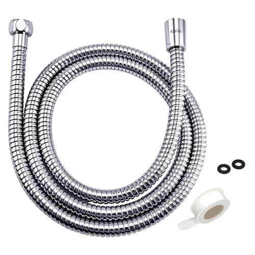 Klabb Shower Hose 59 inches Shower Hose Replacement Stainless Steel Hand Held Shower Hose for Shower Head Flexible and Durable with Brass Insert and Nut