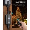 DEWENWILS Outdoor Remote Control Outlet, 15A Wireless Remote Control Switch,