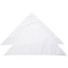 Sunpex Suist SSV01 Triangle Width 25 (White) 65% Polyester, 35% Cotton, China 2 Pieces