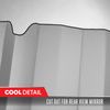 Motor Trend® Standard Matte Protective Car Windshield Sun Shade - Gray