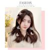 OWIEOW Radium Light Butterfly Hairpin Set of 5 Hair Clip Cute Dakar Hair Ornament Hair Clip Hair Accessory Party Women's (Gray)