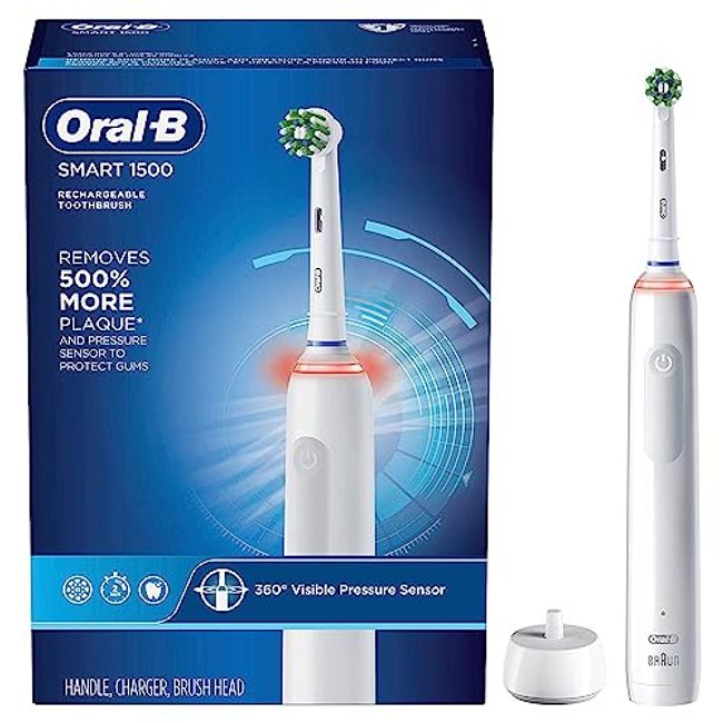 Oral-B Vitality Dual Clean Electric Toothbrush, White, 1 Count – EveryMarket
