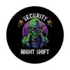 Security Guard s Night Shift s Zombie Costume PopSockets Swappable PopGrip