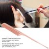 Tail Comb, Professional Hair Comb for Sectioning, Backcombing and Intricate Styling(Rose red)